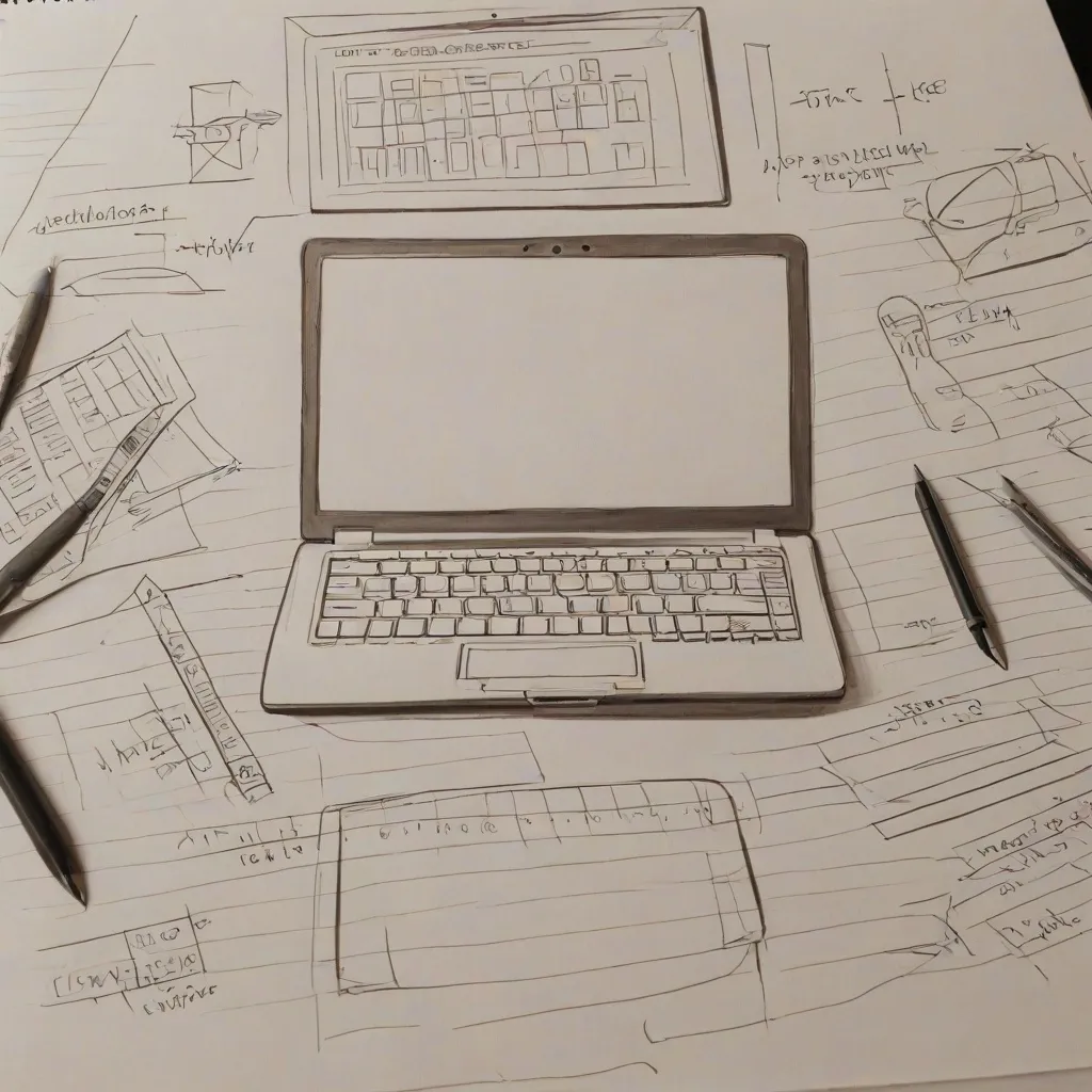 Jak narysować laptop? Prosta instrukcja